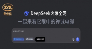 突然爆火！DeepSeek也太懂禪誠(chéng)電纜品牌了！