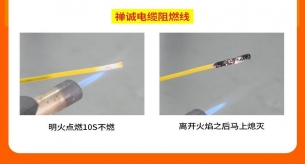 阻燃電纜是不是不會燃燒？