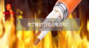 你了解BTLY防火電纜嗎？