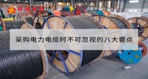 采購電力電纜時(shí)不可忽視的八大要點(diǎn)